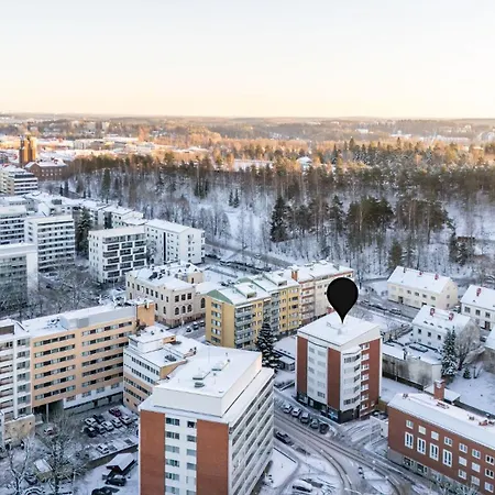 Apartment Stylish 47m2 With Private Entrance Lahti